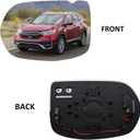 Driver Side Mirror Replacement for Honda CRV 2017 2018 2019 2020 2021 2022 - Left Side Mirror Glass, Rear View Mirrors Glass with Power Heated & Blind Spot