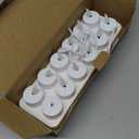 GenSwin 12 Rechargeable Tea Lights Candles with Charging Base and Remote Timer, Flameless LED Tealight Candles Battery Operated Halloween Fall Wedding Table Centerpieces (1.57” x 1.85”)