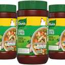 Knorr Granulated Bouillon 3 Count Chicken For sauces, gravies, and soups Fat and Cholesterol Free, 12 Piece, BBD: OCT 2025