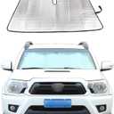 Car Windshield Sun Shade Compatible with Toyota Tacoma 2006-2026 Auto Windshield Sunshades Foldable Blocks UV Rays Sun Visor to Keep Your Vehicle Cool and Damage Free (Style A)