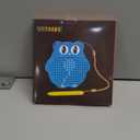 Magnetic Drawing Board for Kids & Toddlers with Beads and Magnet Stylus Pen - Magnetic Travel Toy for Airplane & Car Ride Activities for Kids (Blue)