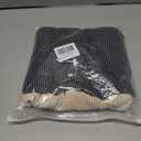 OBEEII Womens Long Sleeve Color Block Shirts 2024 Fall Casual Crewneck Lightweight Sweater Ribbed Knit Loose Pullover Top XXL