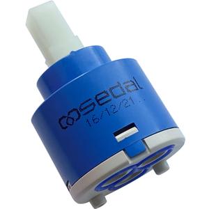 Ceramic Disc Single Handle Faucet Cartridge Replacement 1-37/64 / 40mm Diameter