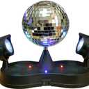 LED Revolving Disco Mirror Ball - Great Party Light - Awesome for a bedroom