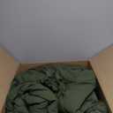 Bedsure Boho Comforter Set King - Olive Green Tufted King Size Comforter, 3 Pieces Farmhouse Shabby Chic Embroidery Bed Set, Soft Fluffy Geometric Pattern Bedding for All Seasons (05 - Olive Green - Diamond Like)