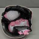 Kids Bike Helmet Set,CPSC Certified with Knee Elbow Wrist Pads Guards,Toddler Adjustable Black Helmet for Ages 2-3-5-8 Girls Child,Sports Protective Gear Set for Bicycle Skate Scooter Small