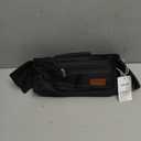 Momcozy Black Universal Stroller Caddy Organizer with Insulated Cup Holders