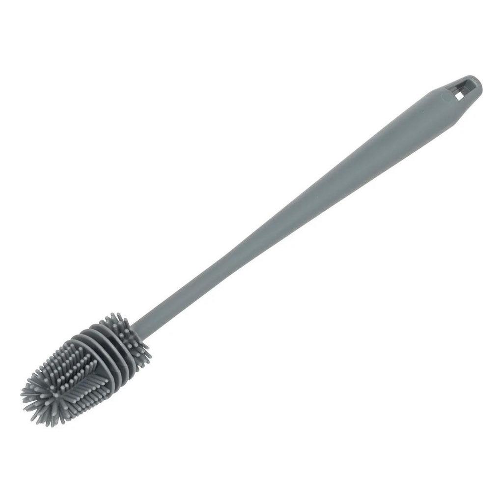 Rubber Bottle Brush, 33 cm, Gray
