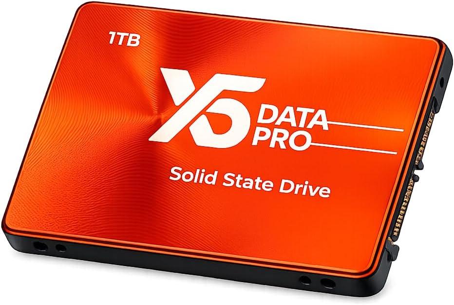 1TB SATA III 2.5" Internal SSD Solid State Drive for Laptop & Desktop Fast Boot & Reliable Storage Compatible with SATA only Not Compatible with NVMe/M.2 Slots