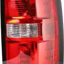 Tail Light Assembly Compatible With 2016 2017 2018 2019 GMC Sierra 1500 2500HD 3500HD Taillight with Bulbs Right Passenger Side Replace Part Number 84288725 Halogen