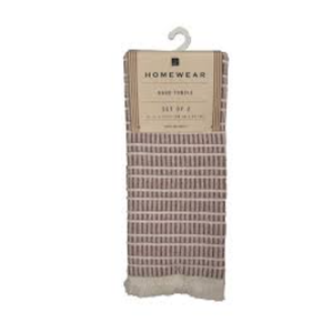 HOMEWEAR Hand Towels Set Of 2 (3 Pack)