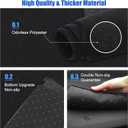 YYCKE Dash Cover Mat Custom Fit for 2014-2021 Toyota Tundra Accessories Dashboard Pad Carpet Protector