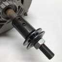 3-1/2 Short Shaft Arbor Extension fits 1/2" right side shaft Motor Arbor Threaded Shaft Adapter for Buffing Grinding Wheels/For Bench Grinder Qty 1