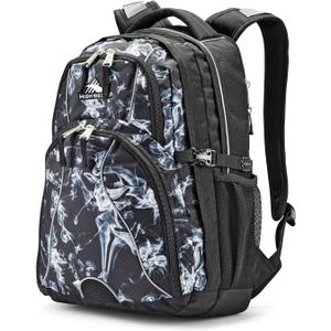 High Sierra Swerve Laptop Backpack, Black Steam/Black, One Size (19 x 13 x 7.75-Inch)