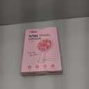 LitBear Travel Makeup Mirror with Lights, Rechargeable Double-Sided 10X/1X Magnifying Mirror, Portable Lighted Beauty Mirror, 3 Color Lighting, Dimmable Touch Screen, Tabletop Handhold Hanging (Blue)