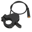 300X Electric Thumb Throttle, IPX5 Water Left Right Thumb Throttle with 3 Pin Female
