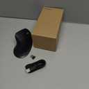 Kensington MY630 EQ Wireless Rechargeable Mouse, Ergonomic Vertical Design, Bluetooth LE, 2.4GHz, Black (K72484NA)