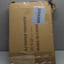 18 Inch Guillotine Paper Cutter - Heavy Duty Professional Paper Trimmer for Cardstock, Photos & Office Use - 12 Sheet Capacity with Safety Lock.