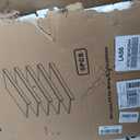 Solid Pine Wire Shelf Covers, 16" D x 35" L, Tool-Free Pantry Rack, 35" Length