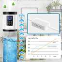 Nexva 8L Humidifiers for Bedroom, 30dB Quiet, 500ft Coverage, 60H Runtime, Top Fill, 3-in-1 Humidifier Large Room & Essential Oil Diffuser & Ambient Light, Sleep Mode, 16H Timer, Auto Shutoff Protection
