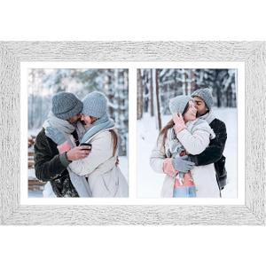 11x17 Collage Frame, 2 Open 8x10 Photo Frame Collage for Wall