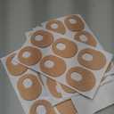 Shynek 42 Pcs Callus Pads Soft Felt Callus Oval Shape Cushion Pads for Bottom of Foot Self Adhesive Foot Callus Cushions, Corn Pads for Feet for Men and Women Pain Lessen Foot Care, Beige