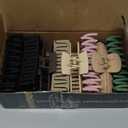 TOCESS 8 Pack Big Hair Claw Clips for Women Large Claw Clip for Thin Thick Curly Hair 90's Strong Hold 4.33 Inch Nonslip Matte Jumbo Hair Clips (8 Pcs) (Assorted A. Beige, Pink, Green, Khaki, Brown, Black)