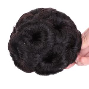 Kidzoo Artificial Juda Extension for Bun Decoration Hair Extension for Women & Girls Bridal Hair Bun With Claw Clips Hair Accessories Black Colour (Hairclip Bun Hair Extension)