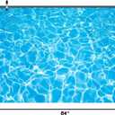 LYWYGG 7X5FT Swimming Pool Photography Backdrops Water Wave Ripple Newborn Child Baby Shower Birthday Party Background Photo Studio CP-220