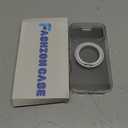 WASTROYAL Privacy Case for iPhone 17 Pro Max with 360°Stand [Builtin Anti Peeping Screen Protector] [Magnetic Ring ] Full Body Protective Phone 17ProMax Cover 6.9", Clear