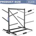 WALMANN Garage Kayak Rack, Heavy-Duty Metal Kayak Storage Rack Adjustable Freestanding Kayak Stand, Large, Style: 4 Tier for 4 Kayaks