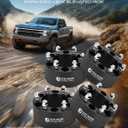 YHTAUTO 6x5.5 Wheel Spacers 3" Fits Chevy, GMC, Cadillac Models, Silverado Sierra 1500, Escalade, Tahoe, Yukon XL, Express, 6x139.7 Forged 6 Lug Tire Spacers w/ M14x1.5 & 12.9 Studs 108mm Center Bore