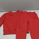 Haloumoning Boys 2 Piece Outfits Sweatsuit Kids Crewneck Sweatshirt and Elastic Waist Sweatpants Set 5-6 Years 