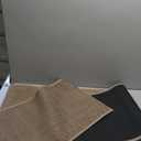 Artoid Mode Washable Non-Skid Rubber blend Kitchen Rugs and Mats Set of 2, Rubber Backing Kitchen Mats for Floor Kitchen Front of Sink Home Decor - 17x29 and 17x60 Inch (Beige Grey)