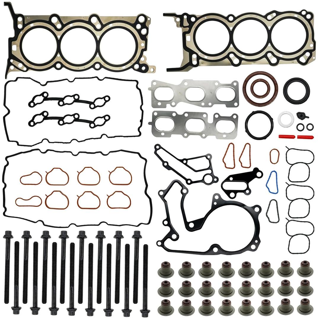 3.3 3.5L Head Gasket Set for Kia Sorento Sedona Cadenza 2014-2020,for Hyundai Santa Fe 3.3L 2013-2019, Azera 3.3 2015-2017 223113CGA0 22311-3CGA0 22311-3L100 22311-3CGB0 Cylinder Gasket Head Bolt