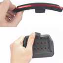 Foot Pedal Pads Set for Tesla Model 3 Model Y, Non-Slip Performance Aluminum Car Accessories Brake & Accelerator Pedal Covers for Model 3/Y (Red)