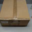 QMNHAU 19'' Black Chandelier for Dining Room, 5Light Modern Farmhouse Chandelier with Geometric Cage Adjustable Industrical Hanging Pendant Light Fixture for Kitchen Entryway Hallway Foyer Bedroom