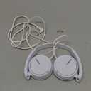 Sony ZX Series Wired On-Ear Headphones, White MDR-ZX110