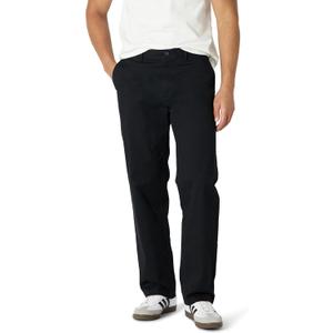 Amazon Essentials Mens Relaxed-Fit Cotton Chino Pant (30W x 32L, Black)