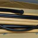 Artan Balance Portable Ballet Barre, Freestanding Height-Adjustable Bar for Home or Studio, Single or Double, Kids and Adults, 5FT Double, Black