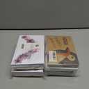 4 x AZAZA Floral Thank You Cards with Envelopes 24 PK, Wedding Purple Cards Unique Floral Design, 4x6 Wildflower Thank You Notes for Baby Shower, Bridal Shower, Sympathy (Purple Violet Flowers)