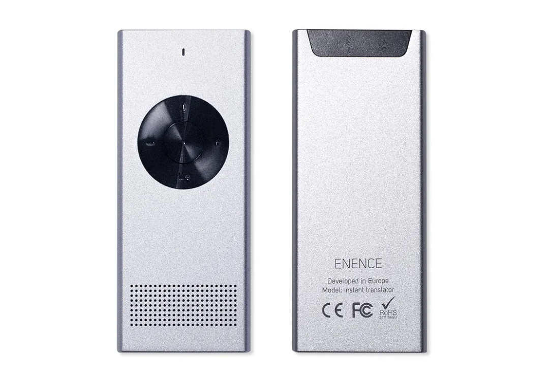 Muama Enence Instant Two-Way Translator. Portable Real-time Translation in 36 Different Languages. Perfect as a Pocket Dictionary and for Learning, Travel and Business Communications