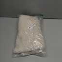 Joyouth Pack of 2 Curly Teddy Wool Faux Fur Throw Pillow Covers Fuzzy Accent Soft Sherpa Pillowcases Sheepskin Fleece Decorative Cushion Case for Sofa Couch Living Room 12x20 Inch Neutral Light Beige