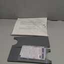 Fast Drying Stone Faucet Mat for Kitchen Sink with Raised Feet, Water Absorbent Diatomite Stone Sink Tray, Faucet Sink Splash Guard, Prevents Moisture Buildup, Durable Protector for Bathroom Counter (20" x 4", Dark Gray Style 1)