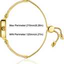 Petite Bracelet Watch for Women, Gifts for Girlfriend Diamond Dress Analog Watch Waterproof