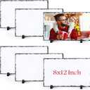 Sublimation Slate Blanks 8x12 Inch Sublimation Plaque Rock Stone Picture Photo Plate 6 Pack Bulk