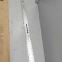 Mayes 10209 48 Inch Straight Edge Aluminum Ruler, Heavy Duty 48 Inch Ruler with Standard Measurements, Extra Thick Precision Straight Edge, Made in USA
