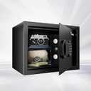 Bonsaii Safe, 0.6 Cubic Safe Box with Electronic Keypad, Removable Shelf, for Valuables Jewelry and Documents in Home, Hotel, or Business, 9.84" x 13.78" x 9.84" Inches, SF002