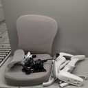 Ergonomic Office Chair with Headrest 3D, Mesh Office Desk Chair with Adjustable Lumbar Support, Computer Chair with Flip up Armrests, 350LBS Capacity - Design for Home/Offices - Grey