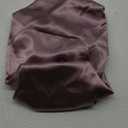 Satin Bonnet Silky Sleep Cap,Adjustable Hair Bonnet for Braids Curly Hair (Small-XX-Large, Long Champagne)